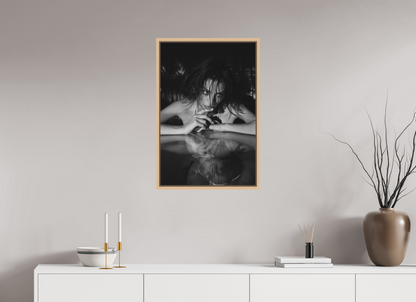 50 x 75 cm, Natural Maple Floater Frame Inversion