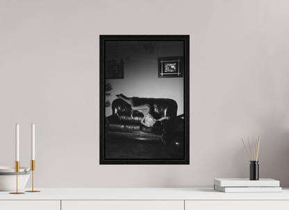 30 x 45 cm, Black Oak Floater Frame Domestic Theatre
