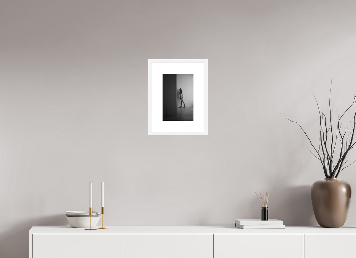 20 x 30 cm, White Unseen