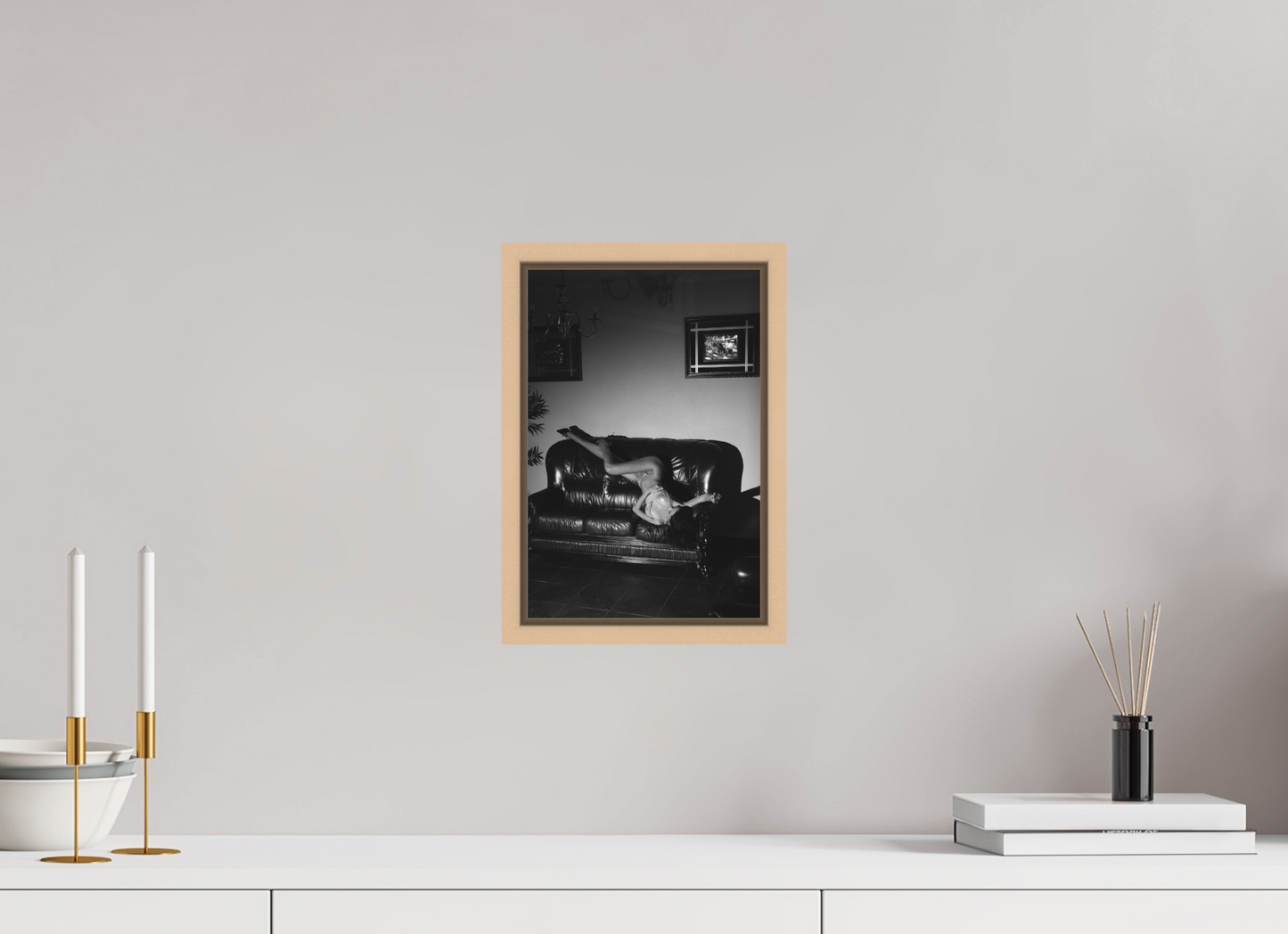 20 x 30 cm, Natural Maple Floater Frame Domestic Theatre