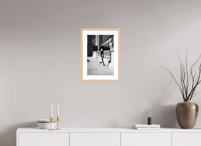 30 x 45 cm, Natural Maple Frame With Passe-Partout Poise