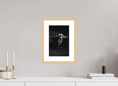 20 x 30 cm, Natural Maple Frame With Passe-Partout Counterpoint