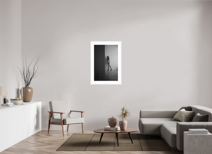 60 x 90 cm, White Unseen