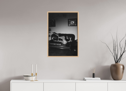 50 x 75 cm, Natural Maple Floater Frame Domestic Theatre