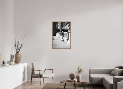 60 x 90 cm, Natural Maple Floater Frame Poise