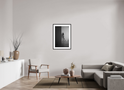 60 x 90 cm, Black Unseen