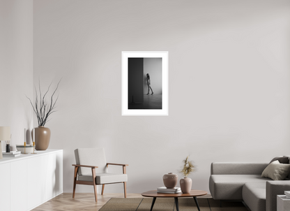50 x 75 cm, White Unseen